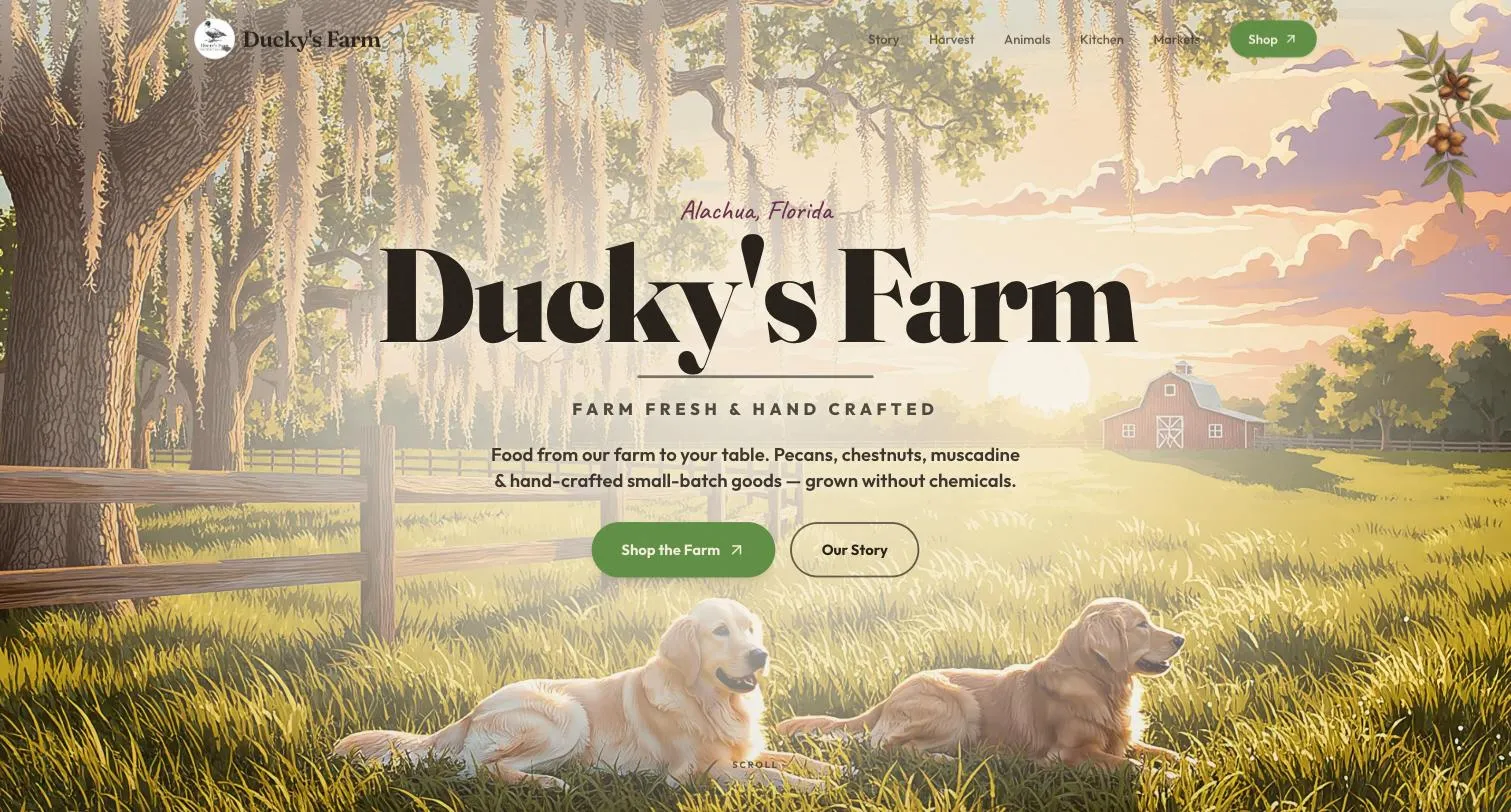 Ducky's Farm, Alachua County, FL