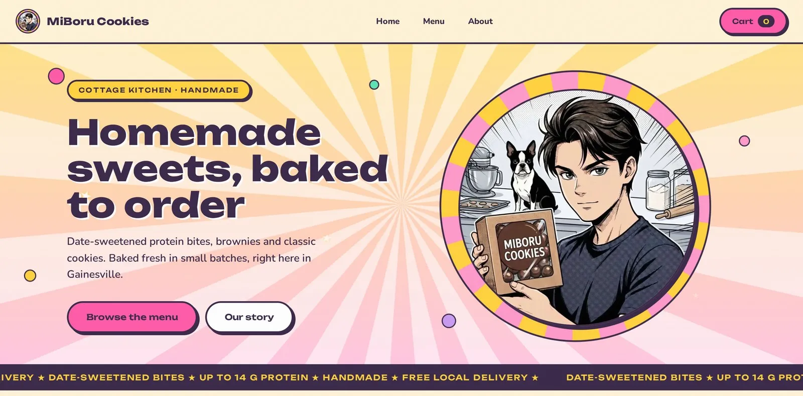 MiBoru Cookies storefront — Gainesville, FL